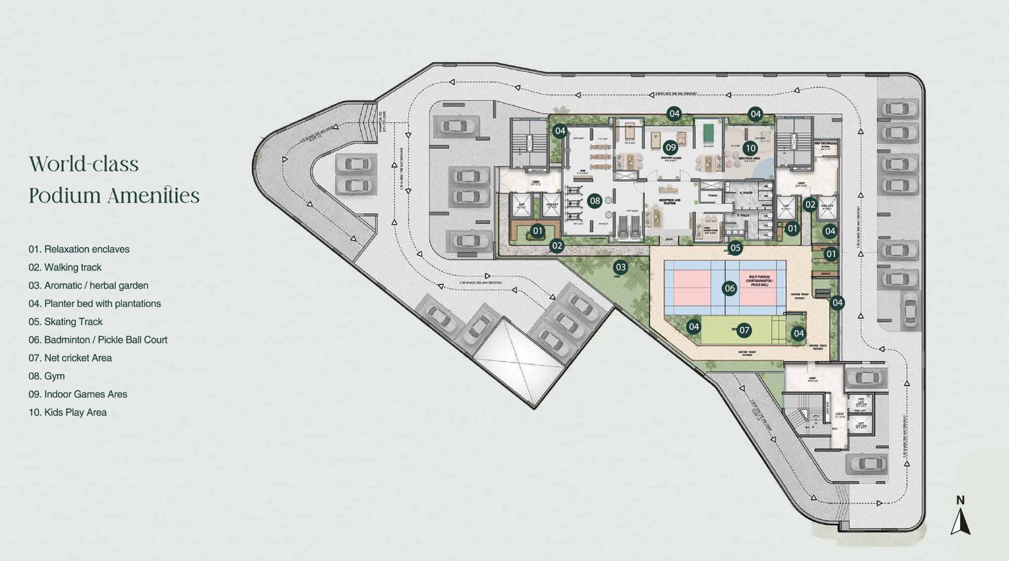 Vascon-Tranquil-Heights-Podium-Amenities-Floor-Plan